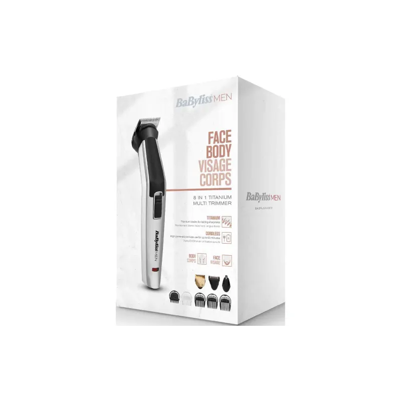 Conjunto de corte de cabelo Babyliss, Gray (MT726E)