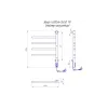 سكة مناشف ساخنة Mario, Chrome (2.3.0407.11.P)