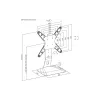 Крепление для монитора Kivi  (Motion_TV_Stand)