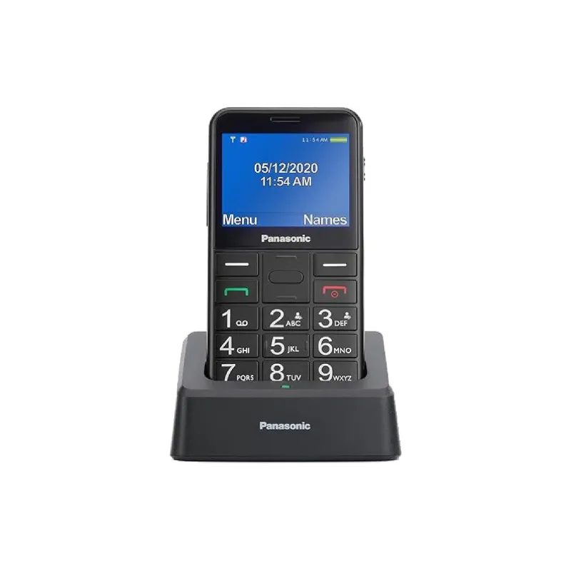 Мобилен телефон Panasonic, Black (KX-TU155EXBN)