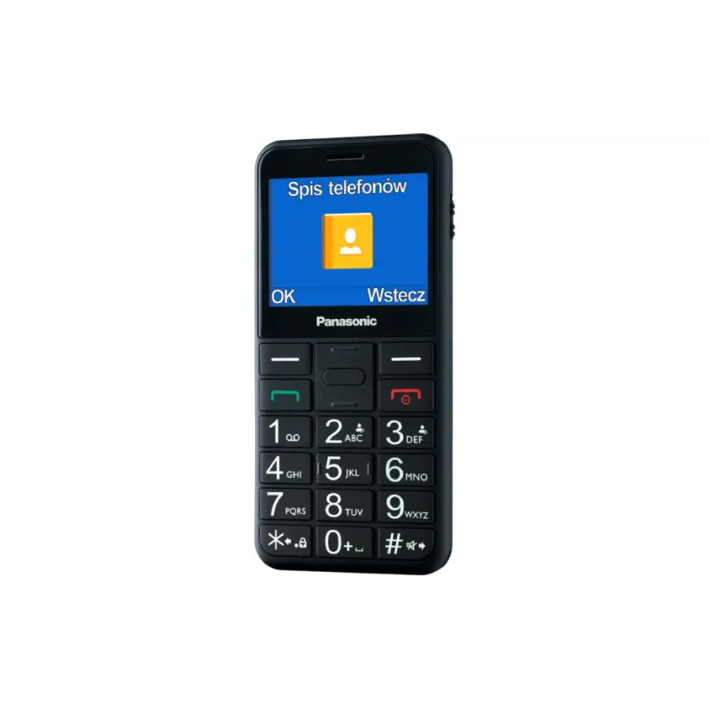Мобилен телефон Panasonic, Black (KX-TU155EXBN)