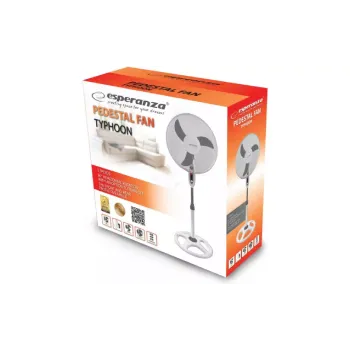 Вентилятор підлоговий Esperanza, White/Gray (EHF002WE)