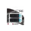 محرك أقراص USB Kingston, Black/Blue (DTX/64GB-2P)