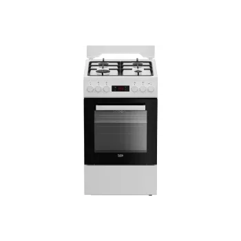 Συνδυασμένη σόμπα Beko, White (FSM52330DWDS)