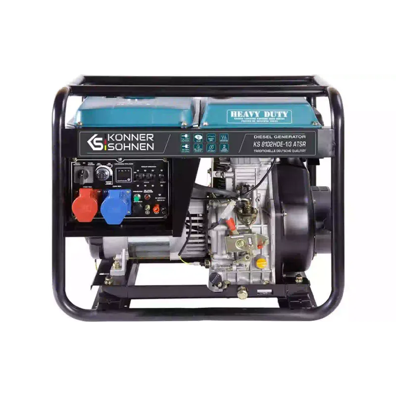 Gerador a diesel Konner&Sohnen EURO II (KS 8102HDE 1/3 ATSR)