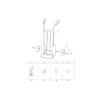 عربة البضائع Stanley (SXWT-HT526)