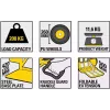 عربة البضائع Stanley (SXWT-HT535)