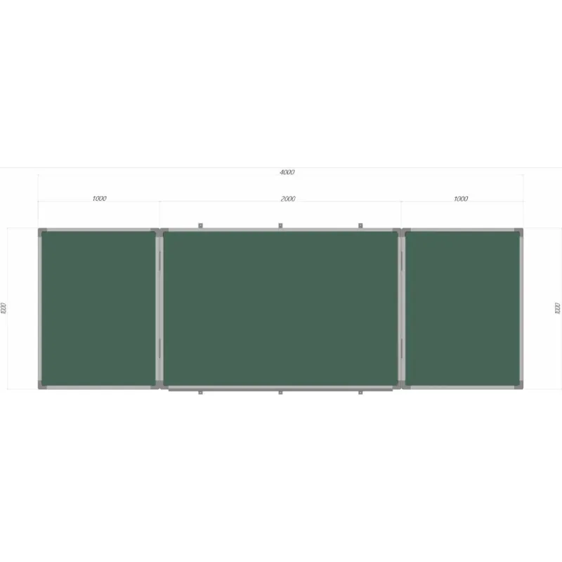 السبورة المغناطيسية، السبورة الطباشيرية، السبورة القلمية Sector (КМ4010)