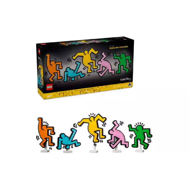 Konstruktőr LEGO Art Keith Haring Dancing Figures (31216)