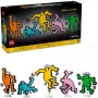 Konstruktor LEGO Art Keith Haring Dancing Figures (31216)