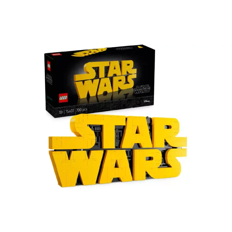 Konstruktor LEGO Star Wars Brick-Built Star Wars Logo (75407)