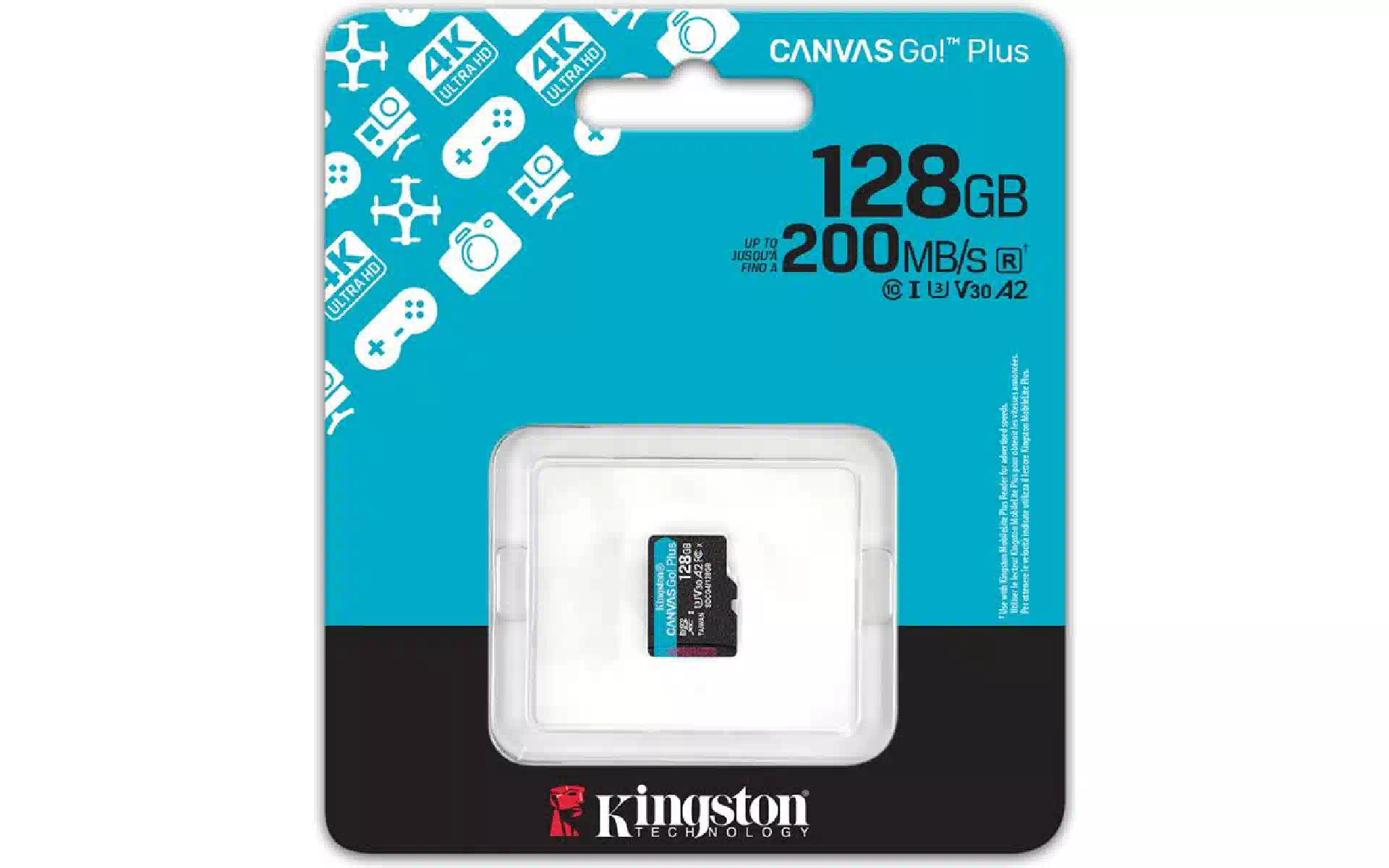 Tarjeta de memoria Kingston (SDCG4/128GBSP) Tarjeta de memoria Kingston (SDCG4/128GBSP)
