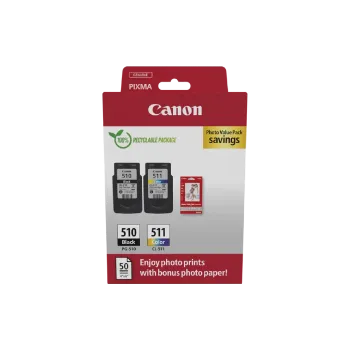 Conjunto de cartuchos Canon (2970B010AA)