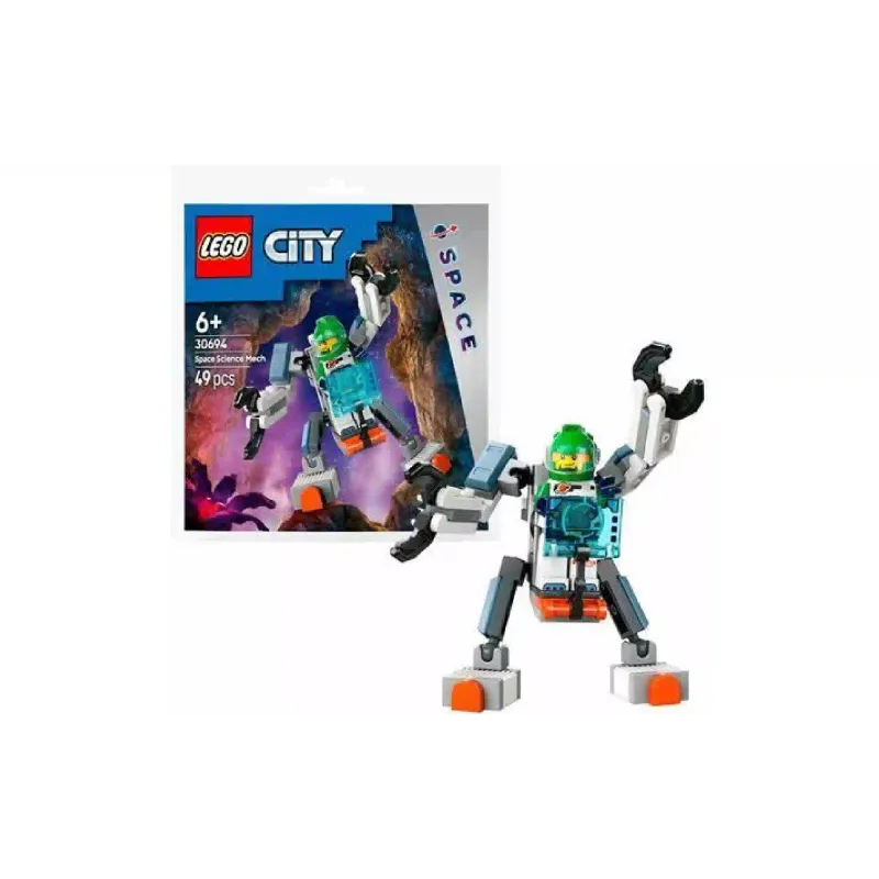 Κατασκευαστής LEGO City Space Science Mech (30694)
