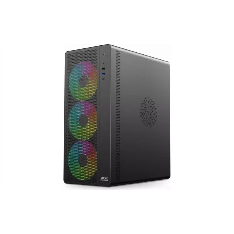 Кутия за компютър 2E Credo Plus V510B, Black (2E-V510B)