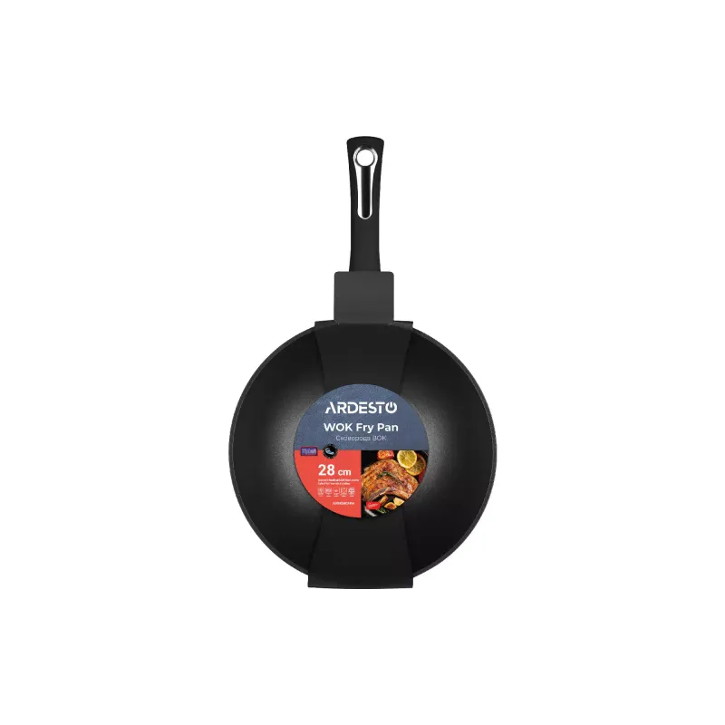 مقلاة ووك Ardesto Gemini Trento, Black (AR1928GMW)
