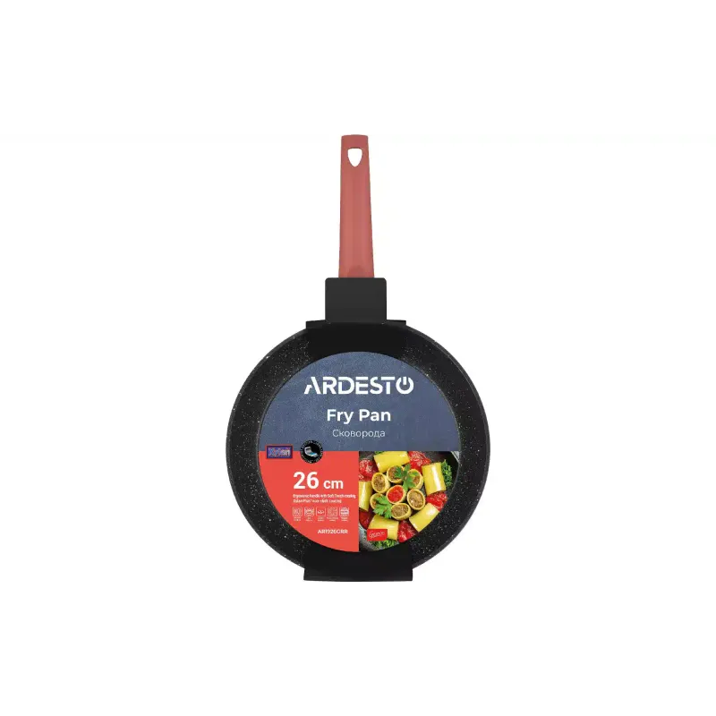مِقلاة Ardesto Gemini Molise, Red (AR1926GRR)