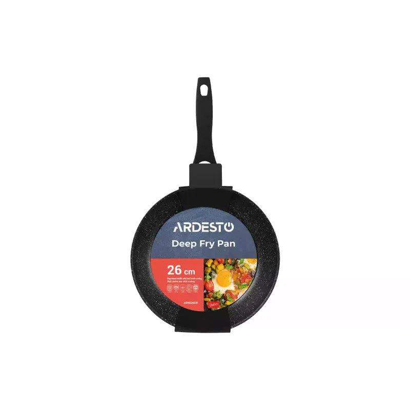 Frigideira funda Ardesto Gemini Anzio, Black (AR1926DF)
