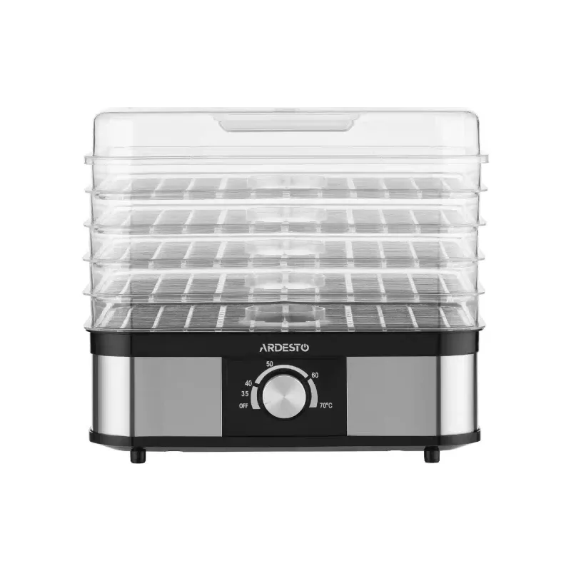 Sušilnik za zelenjavo in sadje Ardesto, Black/Stainless steel (FDB-52832B)