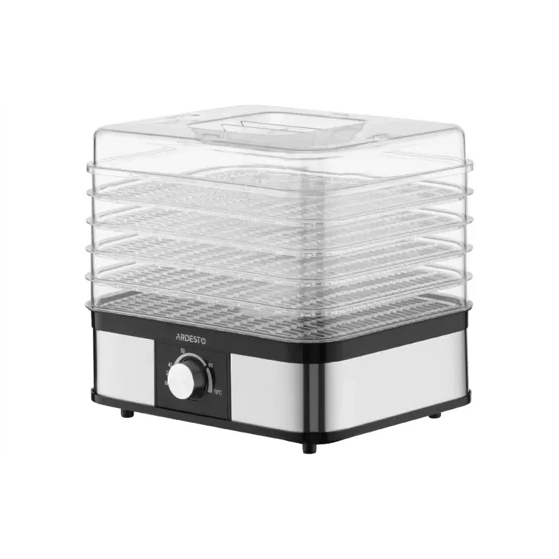 Sušilnik za zelenjavo in sadje Ardesto, Black/Stainless steel (FDB-52832B)