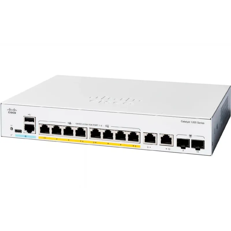 Preklop Cisco Catalyst (C1200-8T-E-2G)