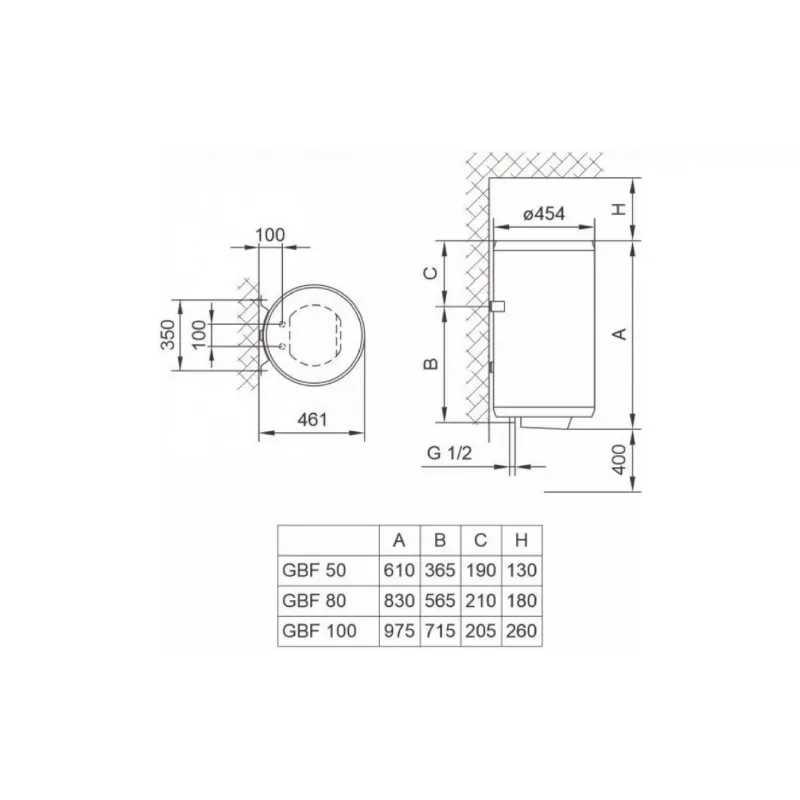 Θερμοσίφωνας Tiki (GBF50/UA_TIKI)
