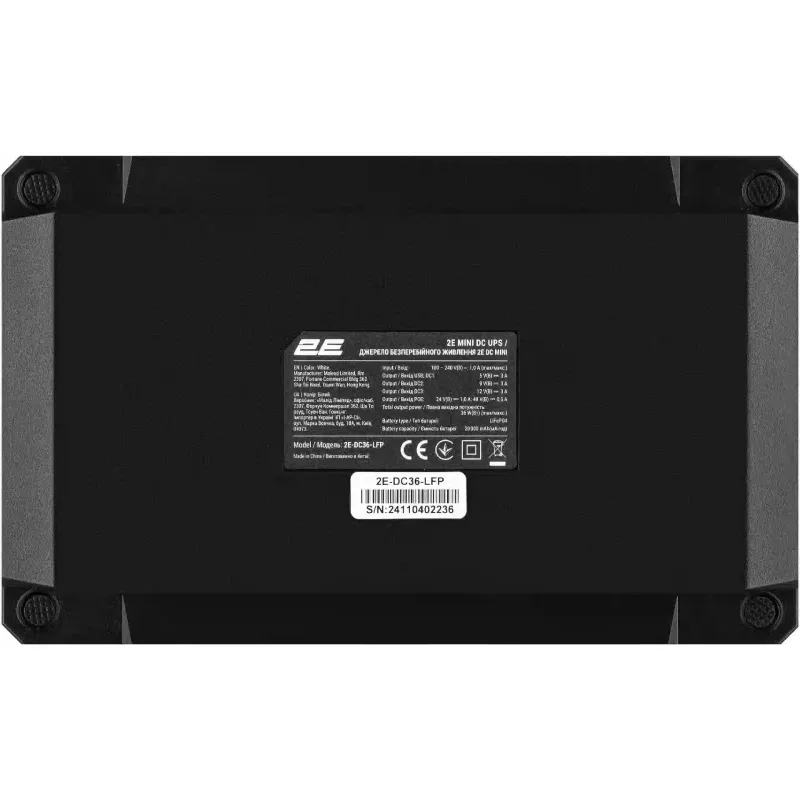 Szünetmentes tápegység 2E Mini DC (2E-DC36-LFP)