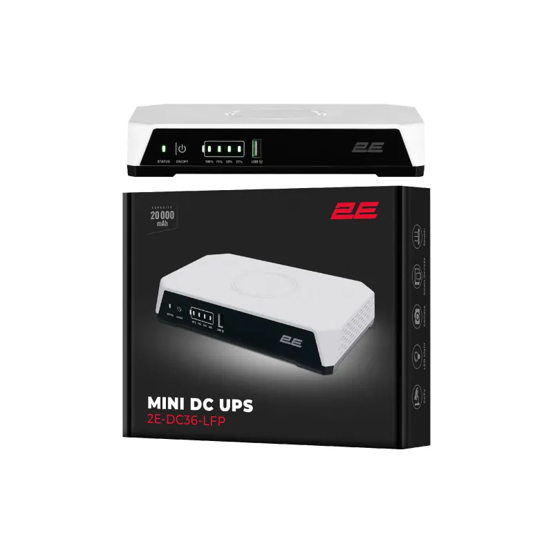 Szünetmentes tápegység 2E Mini DC (2E-DC36-LFP)