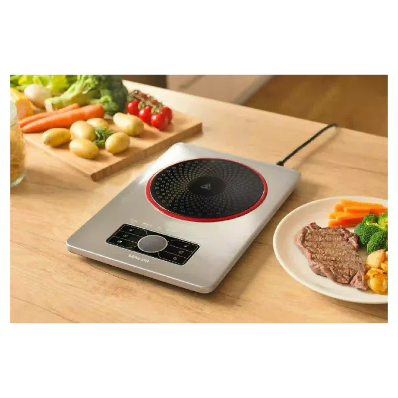 Индукционна електрическа печка Sencor, Stainless steel (SCP5010SS)