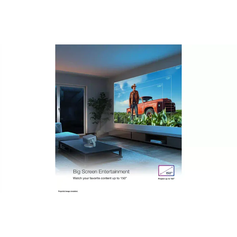 Proyector Epson EF-22B, Black (V11HB38140)