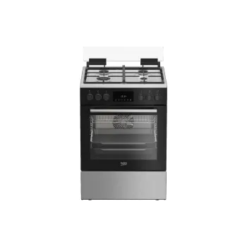 Συνδυασμένη σόμπα Beko, Black (FBSM62530DXMS)