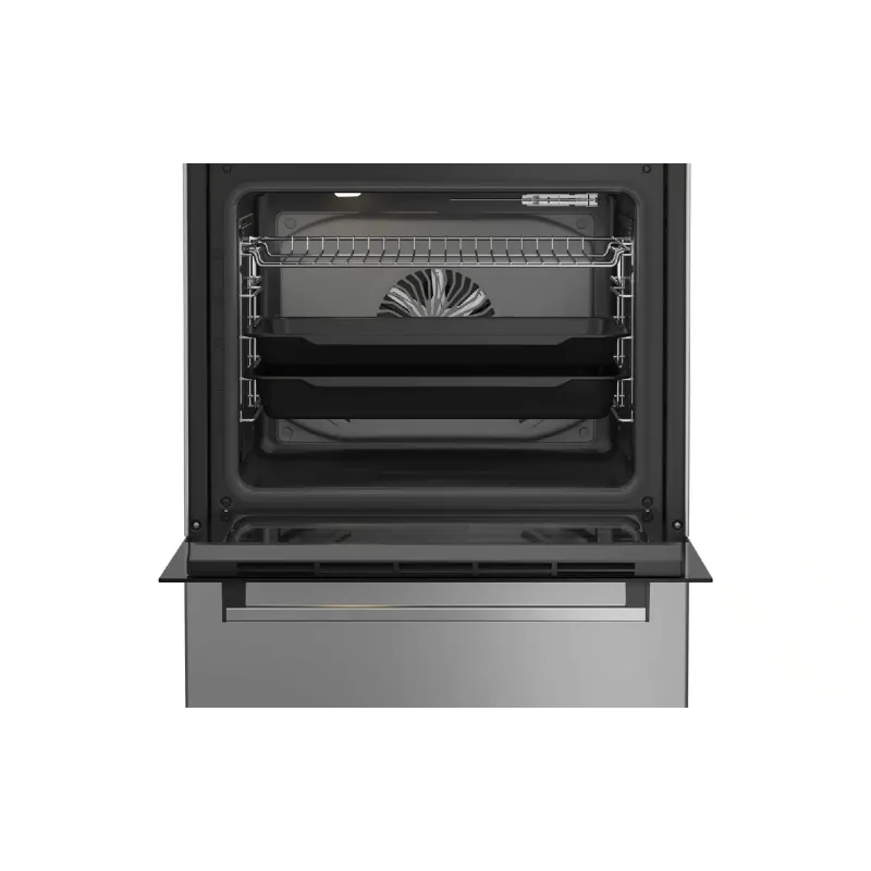 Combined stove Beko (FBSM62530DXMS), 72 l, Black