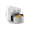 Multi-forno Tefal Easy Fry Infrared, Light Grey (EY831GE0)