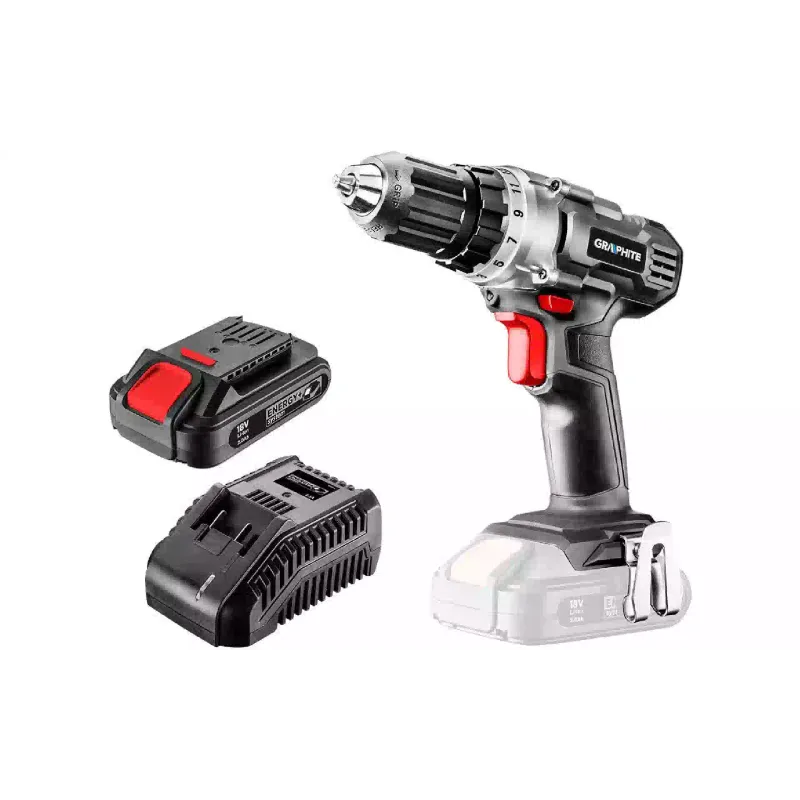 Шуруповерт-дриль Graphite (58G000-SET1)