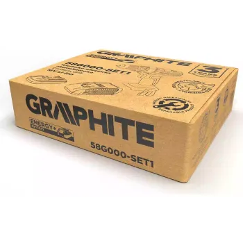 Шуруповерт-дриль Graphite (58G000-SET1)