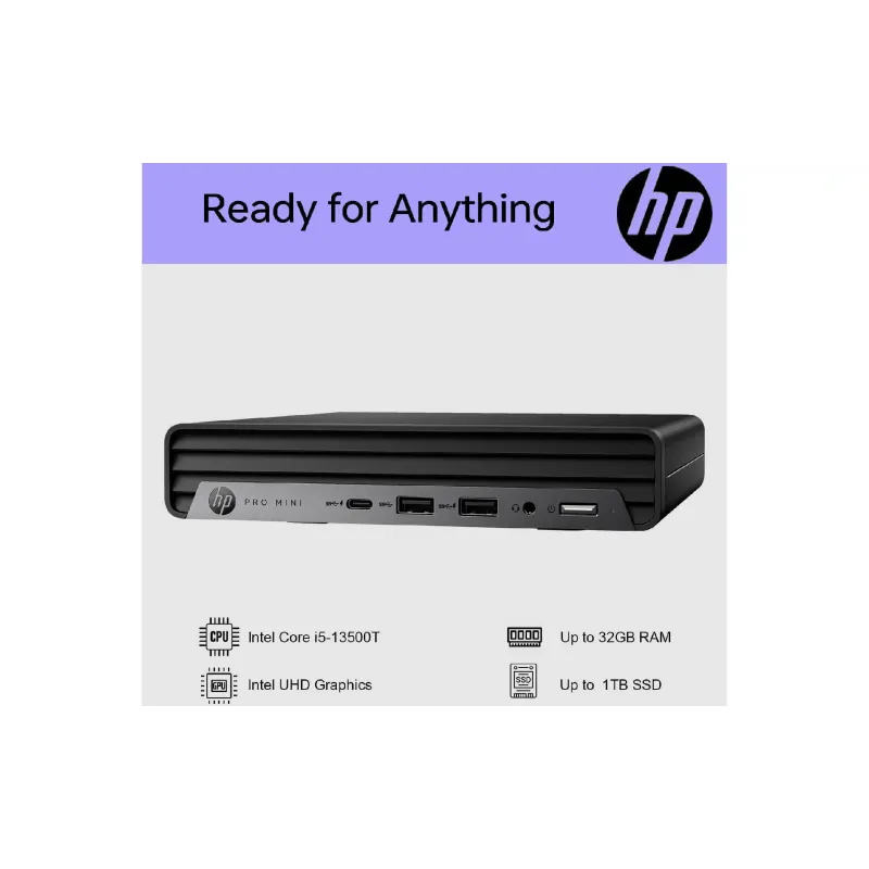 Ηλεκτρονικός υπολογιστής HP Pro 400 G9 Mini (884V0EA)