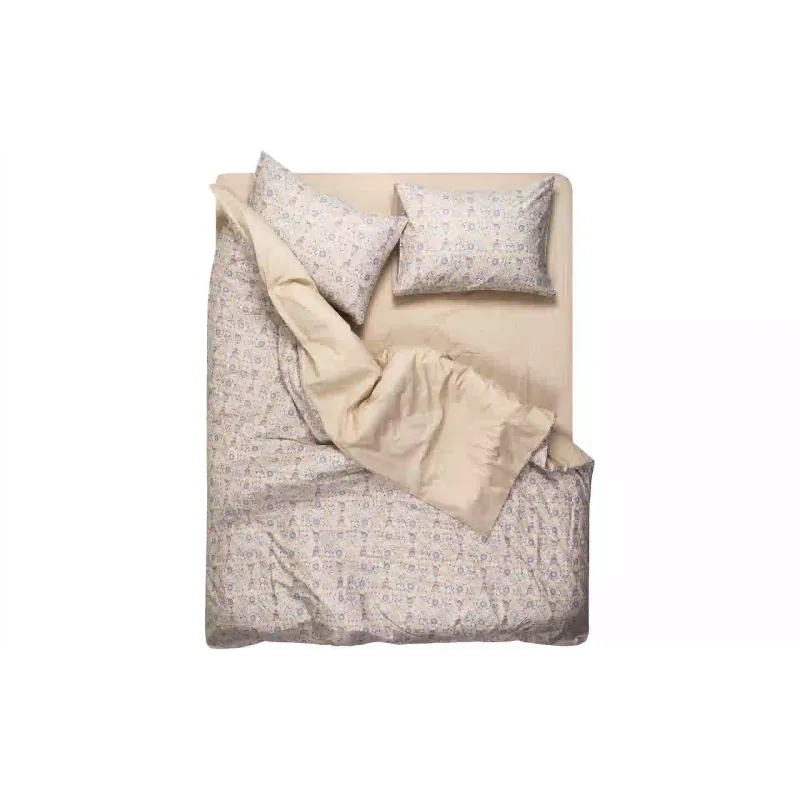 مجموعة أغطية السرير Ardesto Gloria , Beige (ART2022WB)