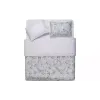 Conjunto de roupa de cama Ardesto Gloria , Light Grey (ART2022WF)