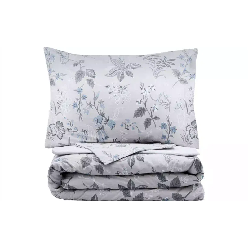 Conjunto de roupa de cama Ardesto Gloria , Light Grey (ART2022WF)