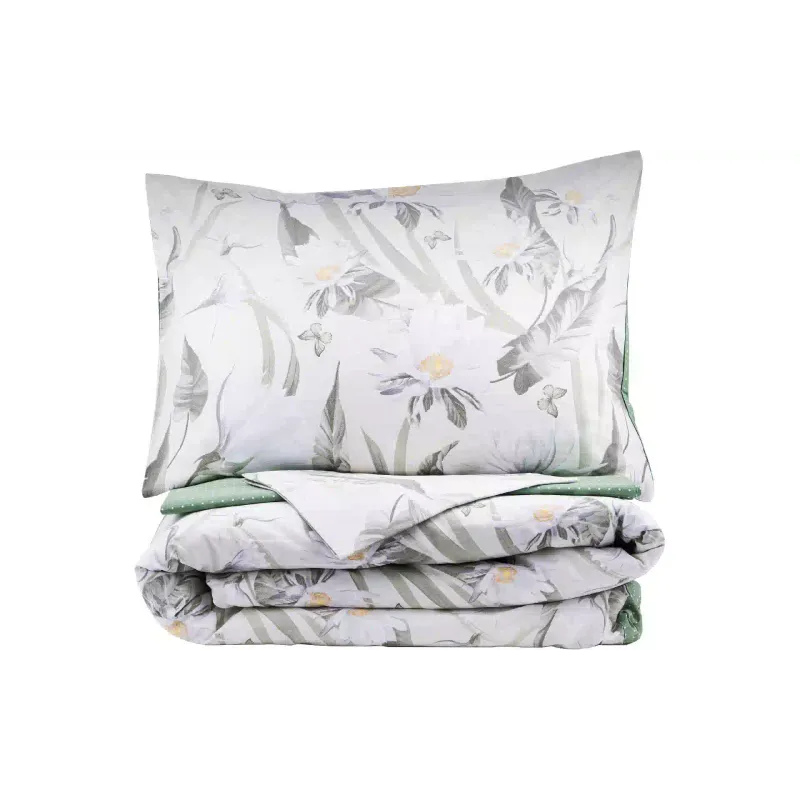 Juego de ropa de cama Ardesto Gloria Flowers, Green (ART2022GF)