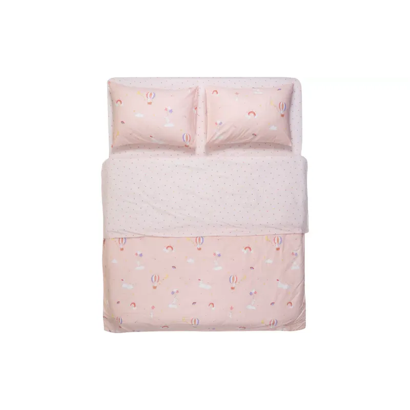 Bed linen set Ardesto Gloria , Pink (ART2022RP)