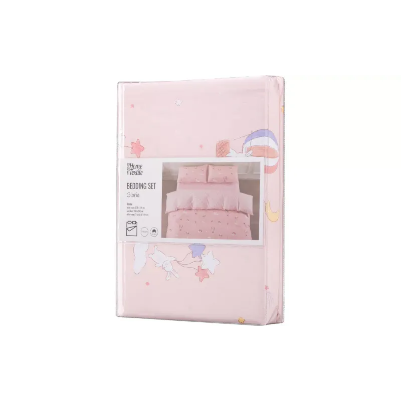 Bed linen set Ardesto Gloria , Pink (ART2022RP)