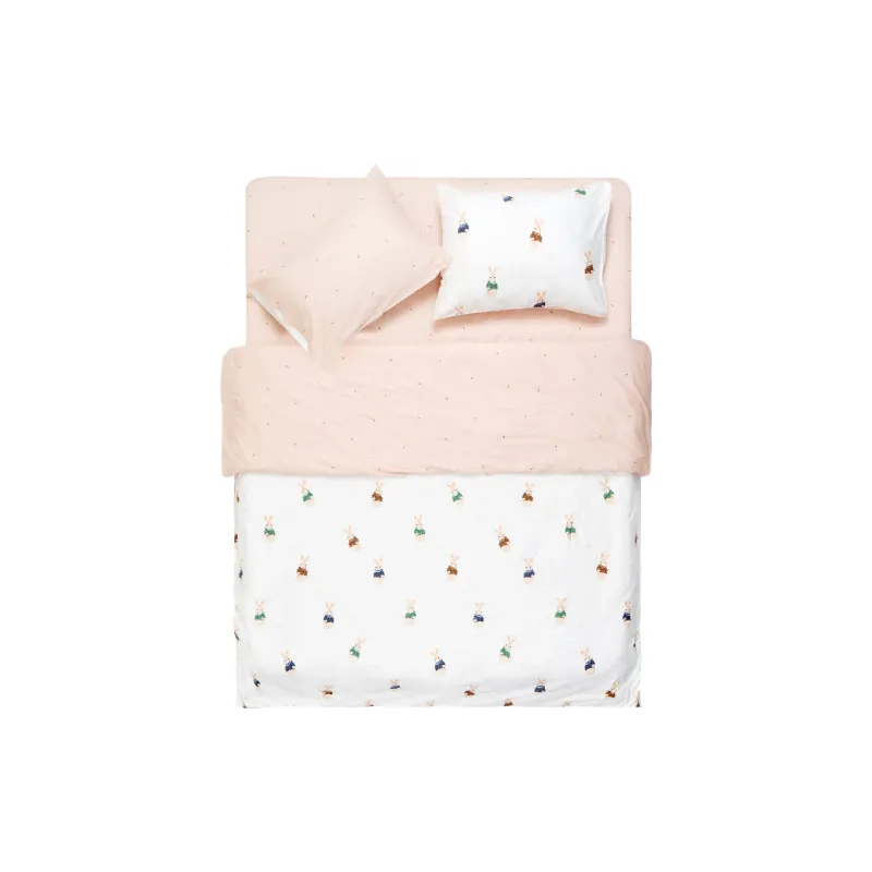 Conjunto de roupa de cama Ardesto Gloria Кролики, Beige (ART2022BR)