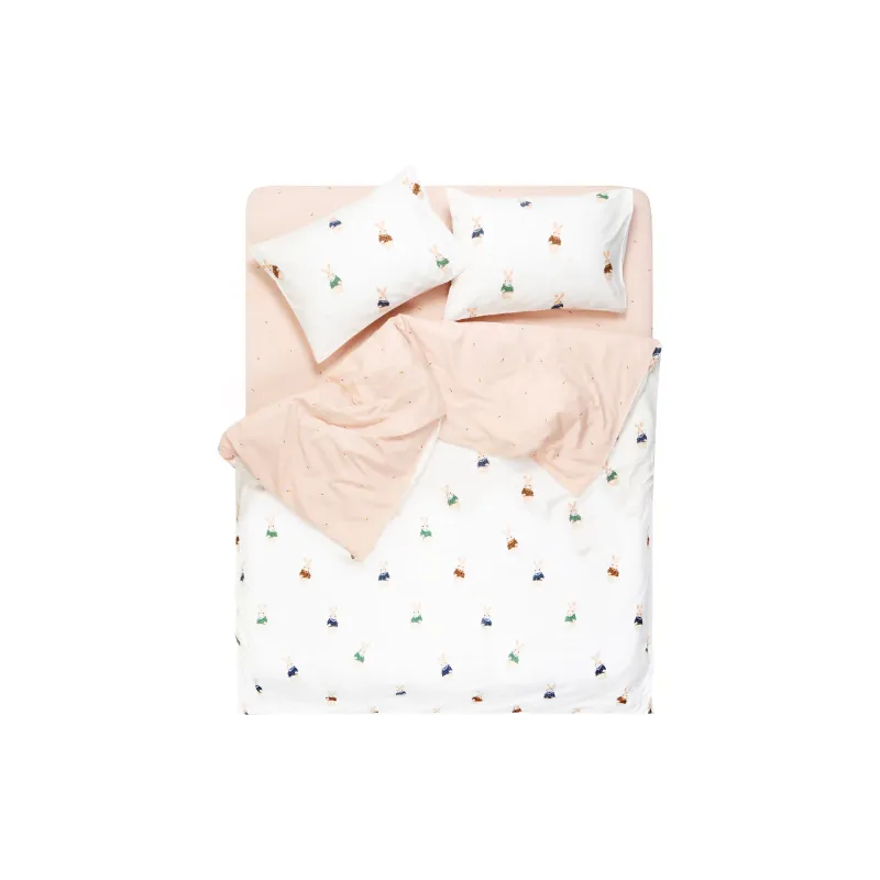 Conjunto de roupa de cama Ardesto Gloria Кролики, Beige (ART2022BR)