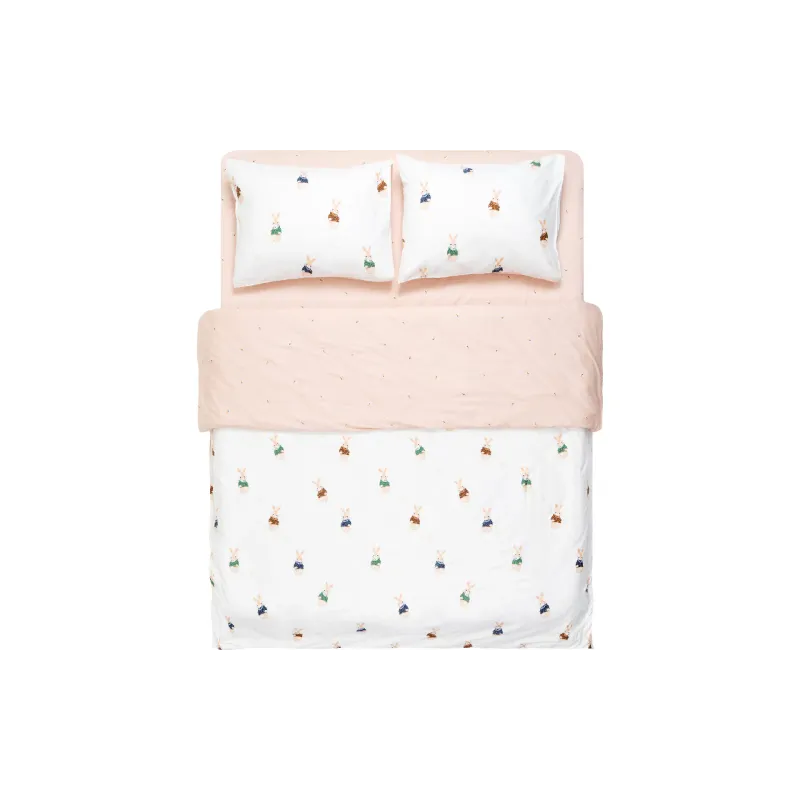 Conjunto de roupa de cama Ardesto Gloria Кролики, Beige (ART2022BR)