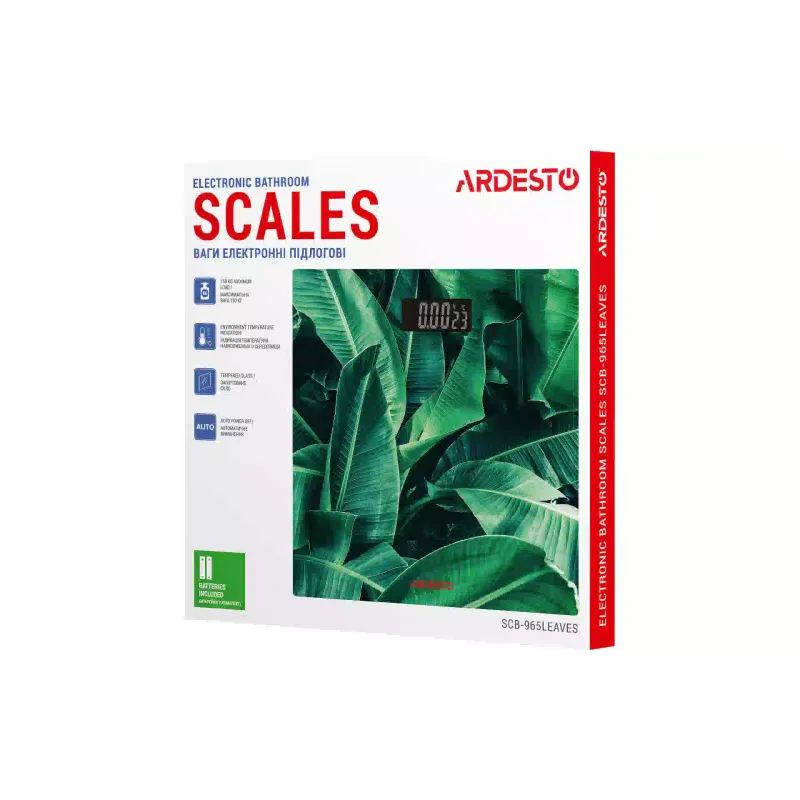 مقاييس الأرضية Ardesto, Multi-Collors (SCB-965LEAVES)