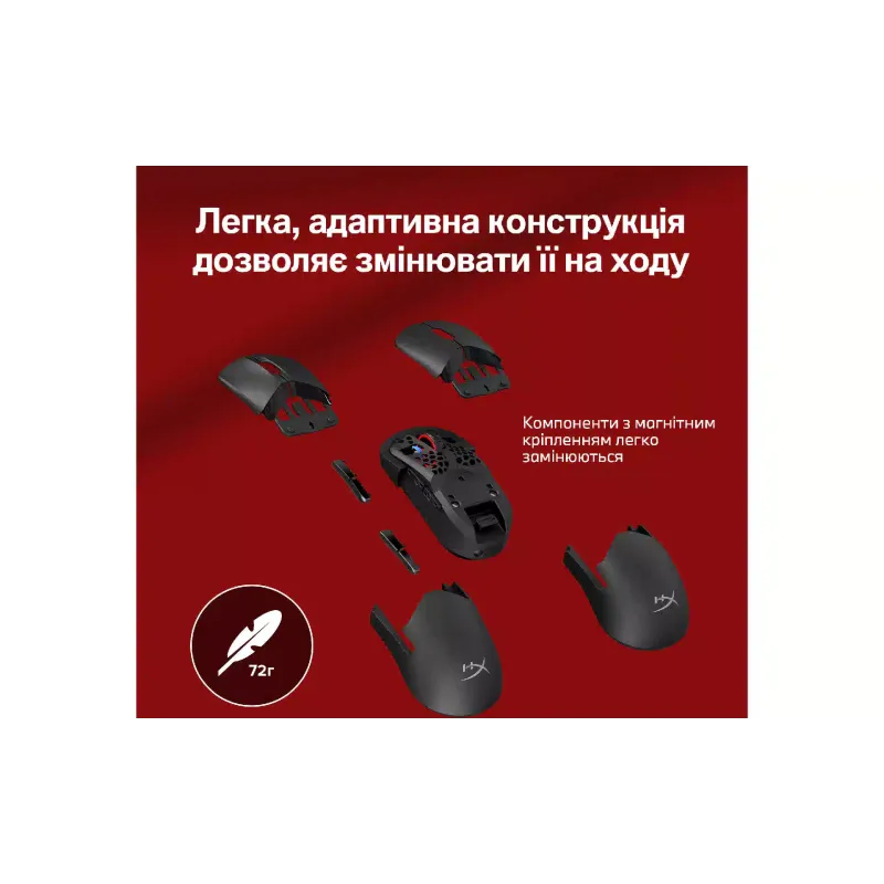 Mouse HyperX  Black (A2PB2AA)