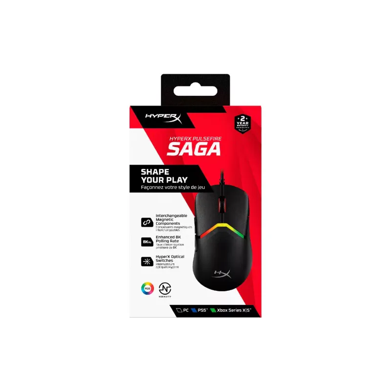 Mouse HyperX  Black (A2PB3AA)