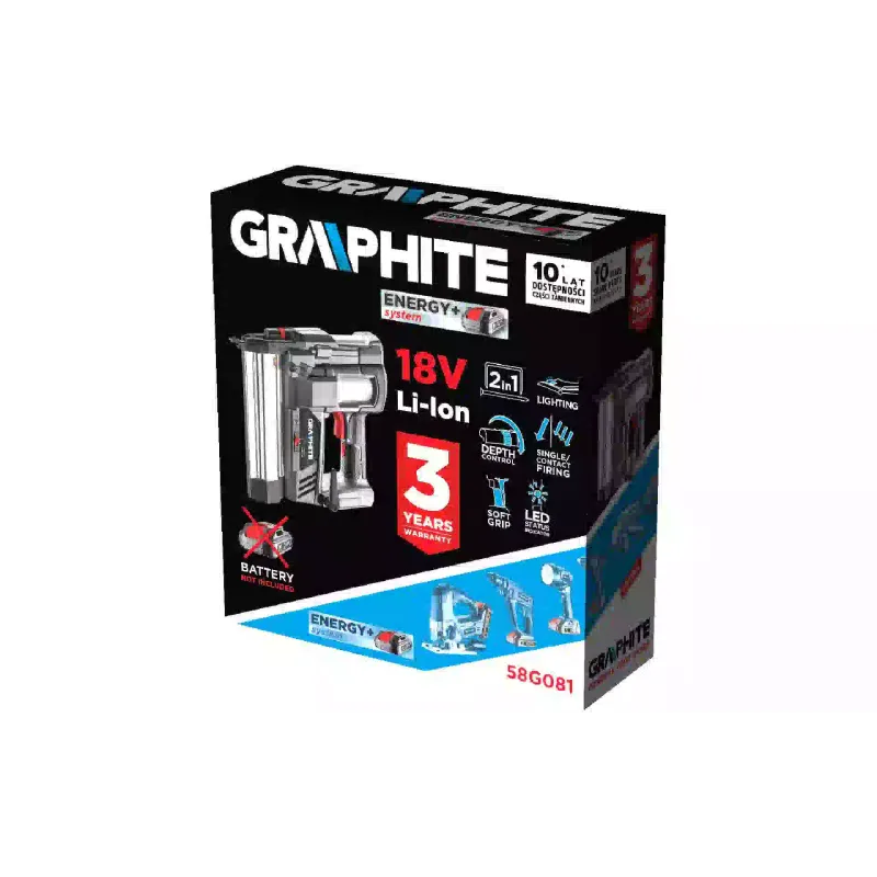 Пистолет за пирони Graphite (58G081)