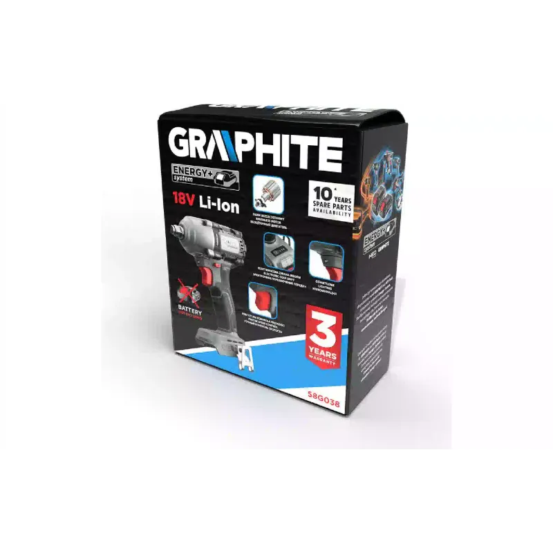 Ударен гайковерт Graphite (58G038)